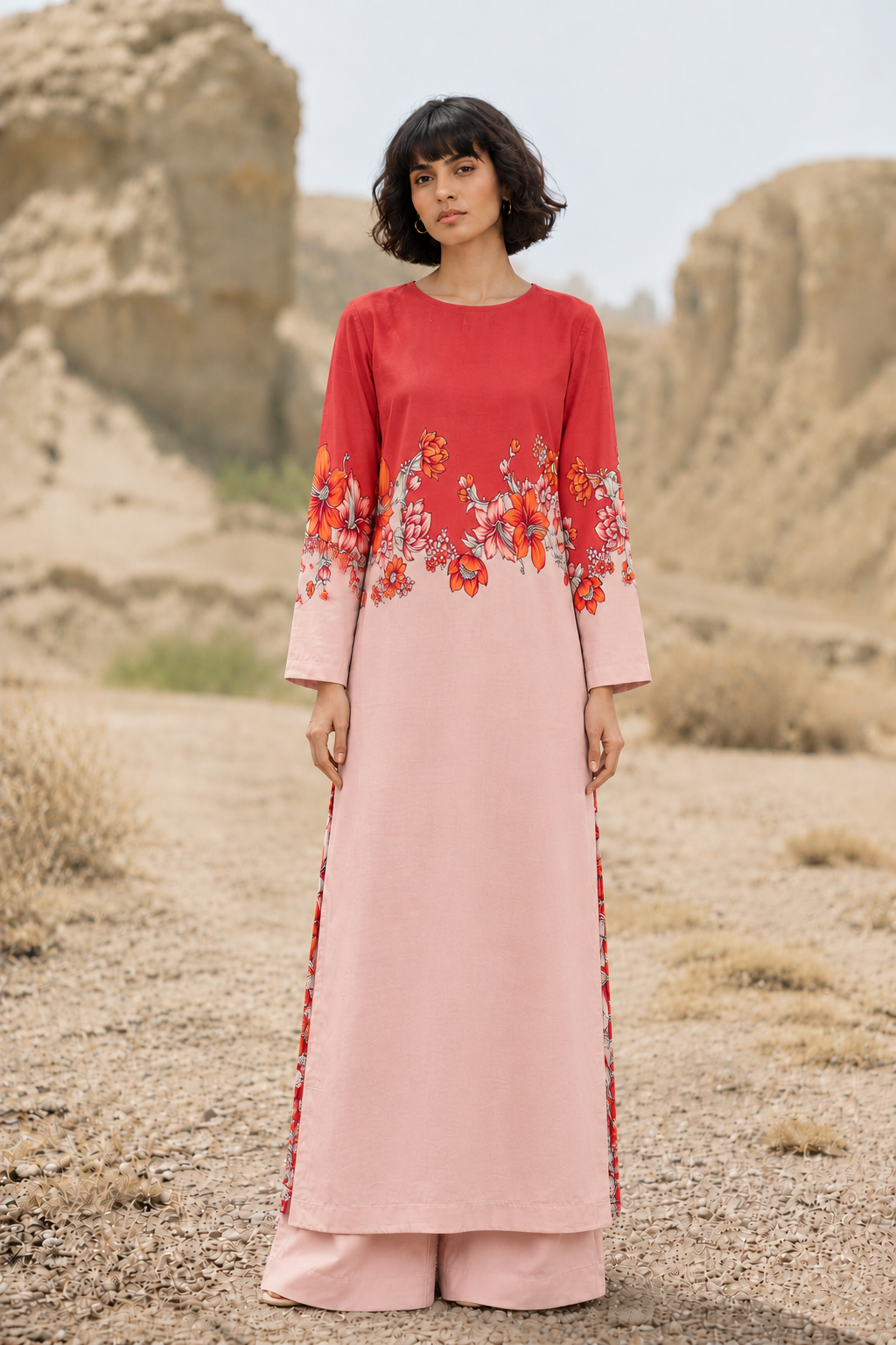 Rosé Flora — Golden Dunes | Long Top