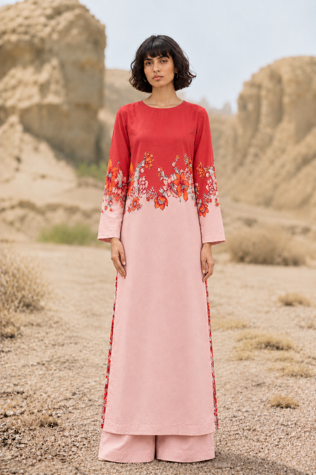 Rosé Flora — Golden Dunes | Long Top