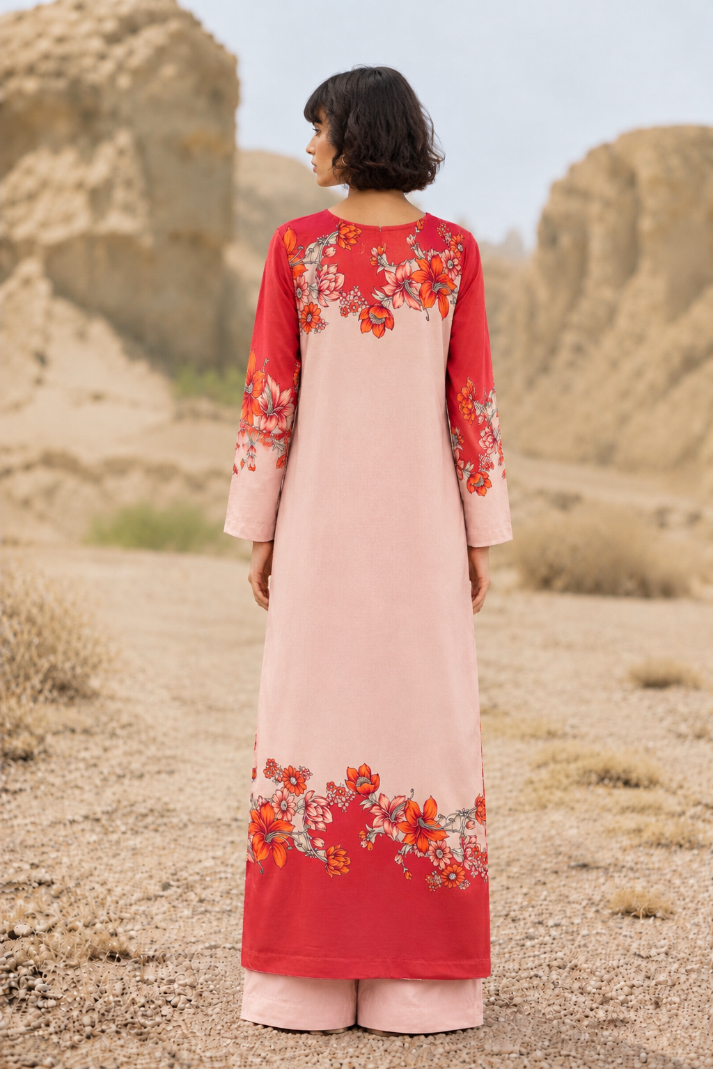 Rosé Flora — Golden Dunes | Long Top