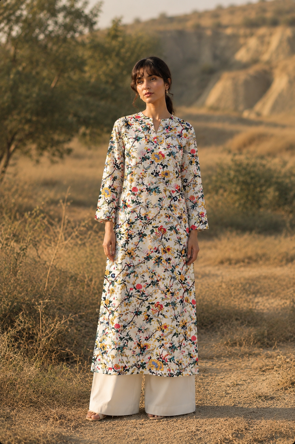 Meadow Muse — Golden Dunes | Long Top